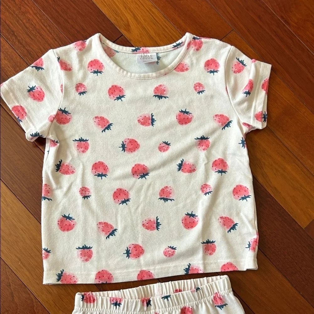 Falls Creek Kids Pajama Set - Lavender and Cream